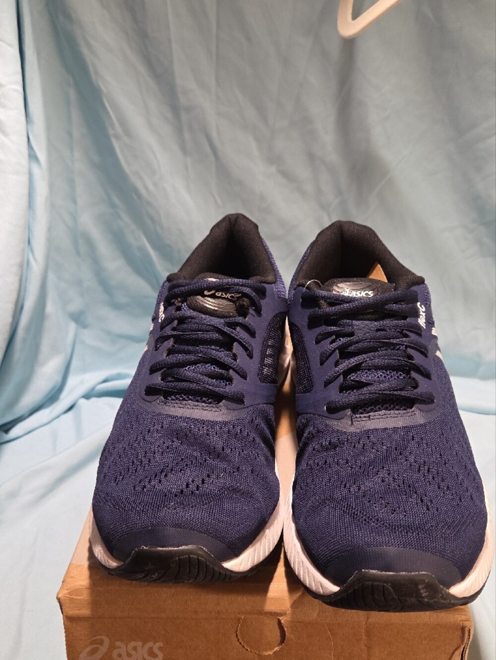 ASICS Men’s Peacoat/Black Athletic Running FlexC Shoes 11